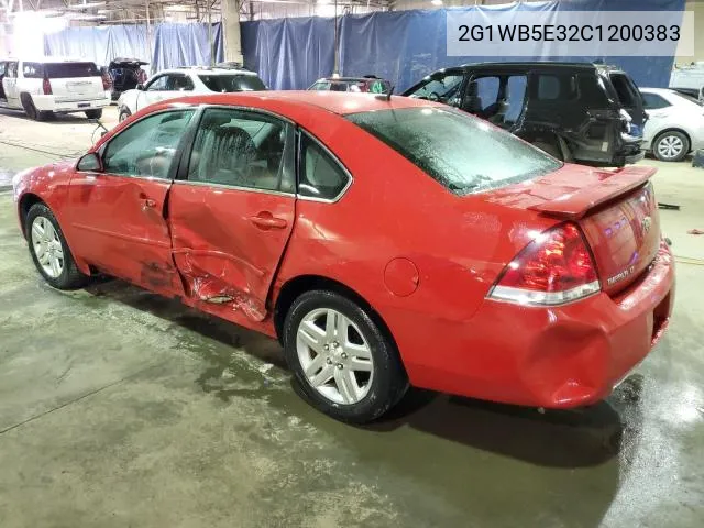 2G1WB5E32C1200383 2012 Chevrolet Impala Lt