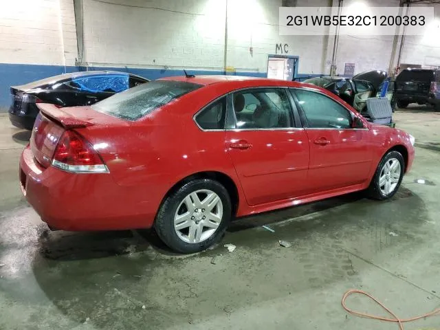 2012 Chevrolet Impala Lt VIN: 2G1WB5E32C1200383 Lot: 49406224