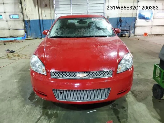 2012 Chevrolet Impala Lt VIN: 2G1WB5E32C1200383 Lot: 49406224