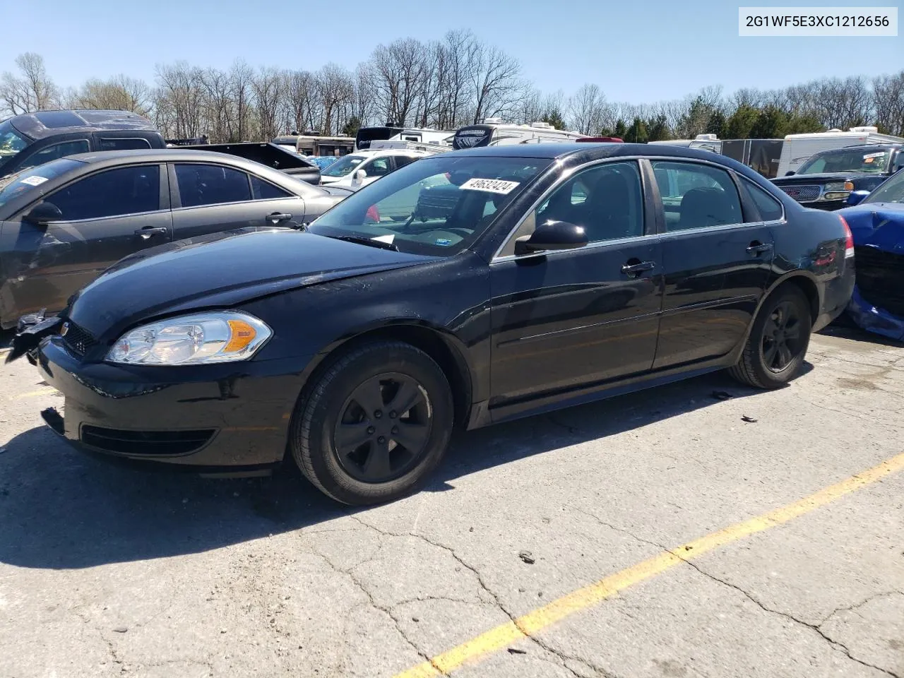 2012 Chevrolet Impala Ls VIN: 2G1WF5E3XC1212656 Lot: 49632424