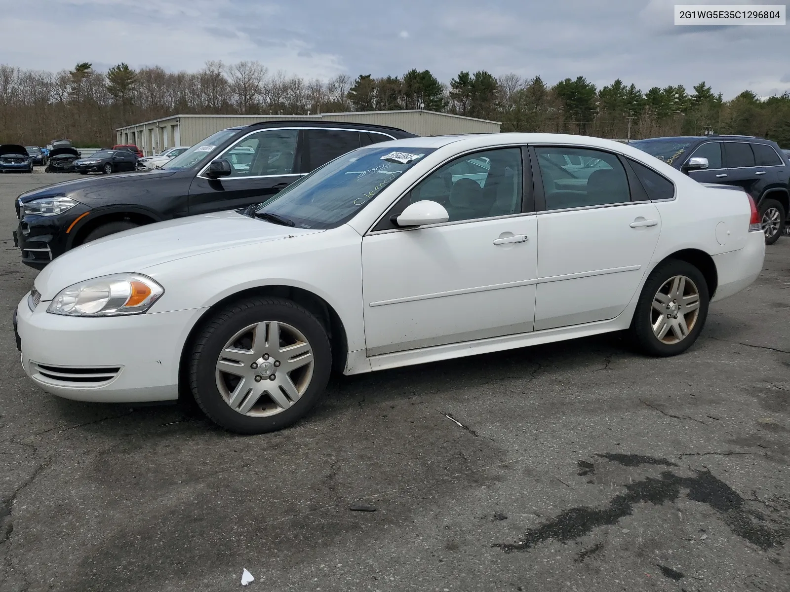 2012 Chevrolet Impala Lt VIN: 2G1WG5E35C1296804 Lot: 52544864