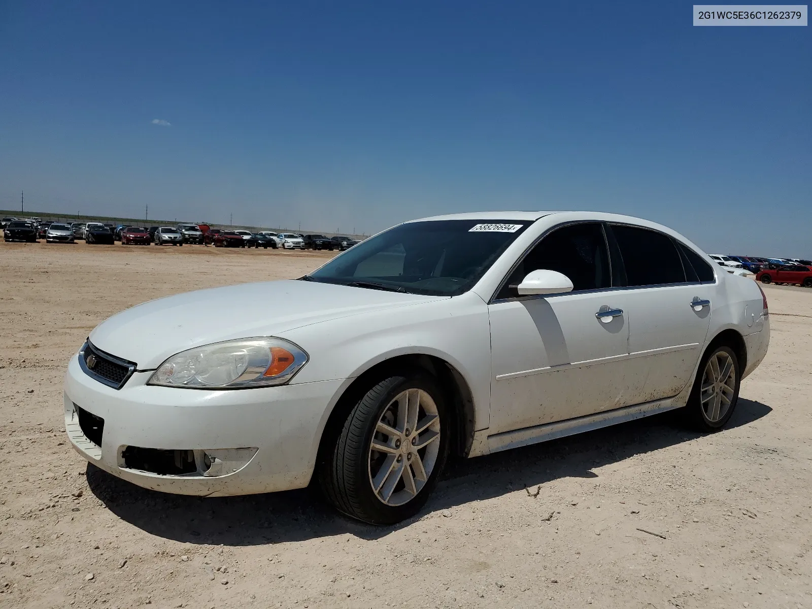 2012 Chevrolet Impala Ltz VIN: 2G1WC5E36C1262379 Lot: 58826694