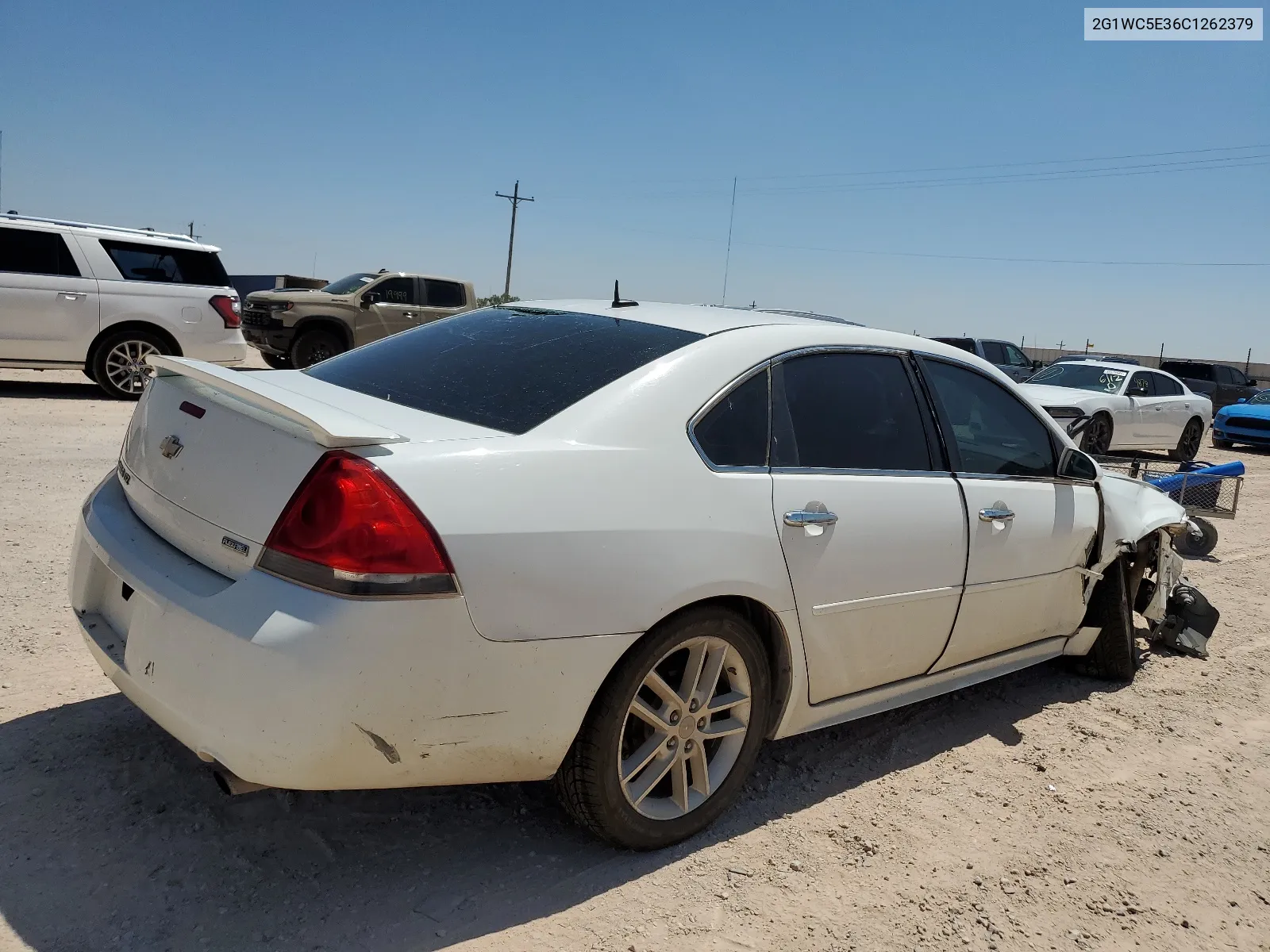 2012 Chevrolet Impala Ltz VIN: 2G1WC5E36C1262379 Lot: 58826694