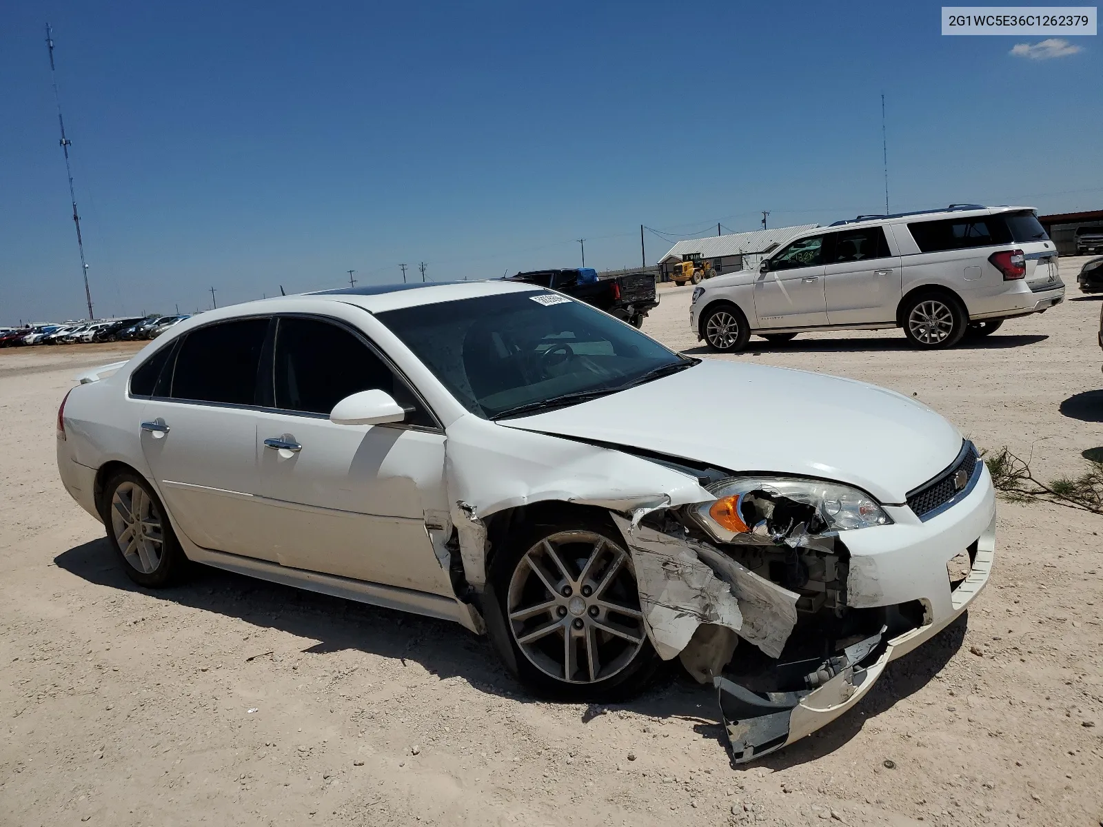 2012 Chevrolet Impala Ltz VIN: 2G1WC5E36C1262379 Lot: 58826694