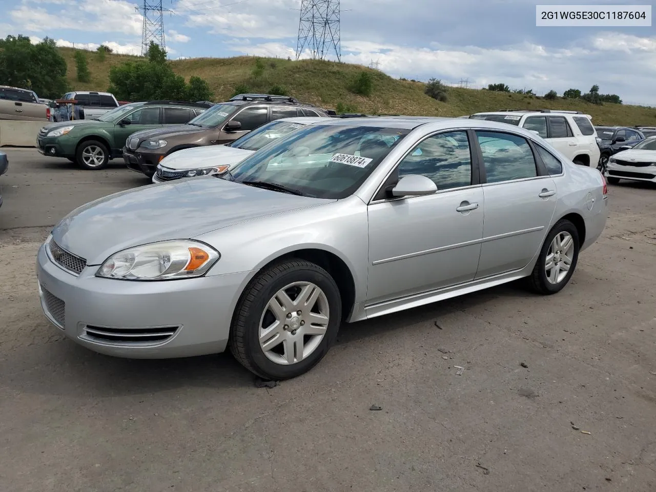 2012 Chevrolet Impala Lt VIN: 2G1WG5E30C1187604 Lot: 60618874