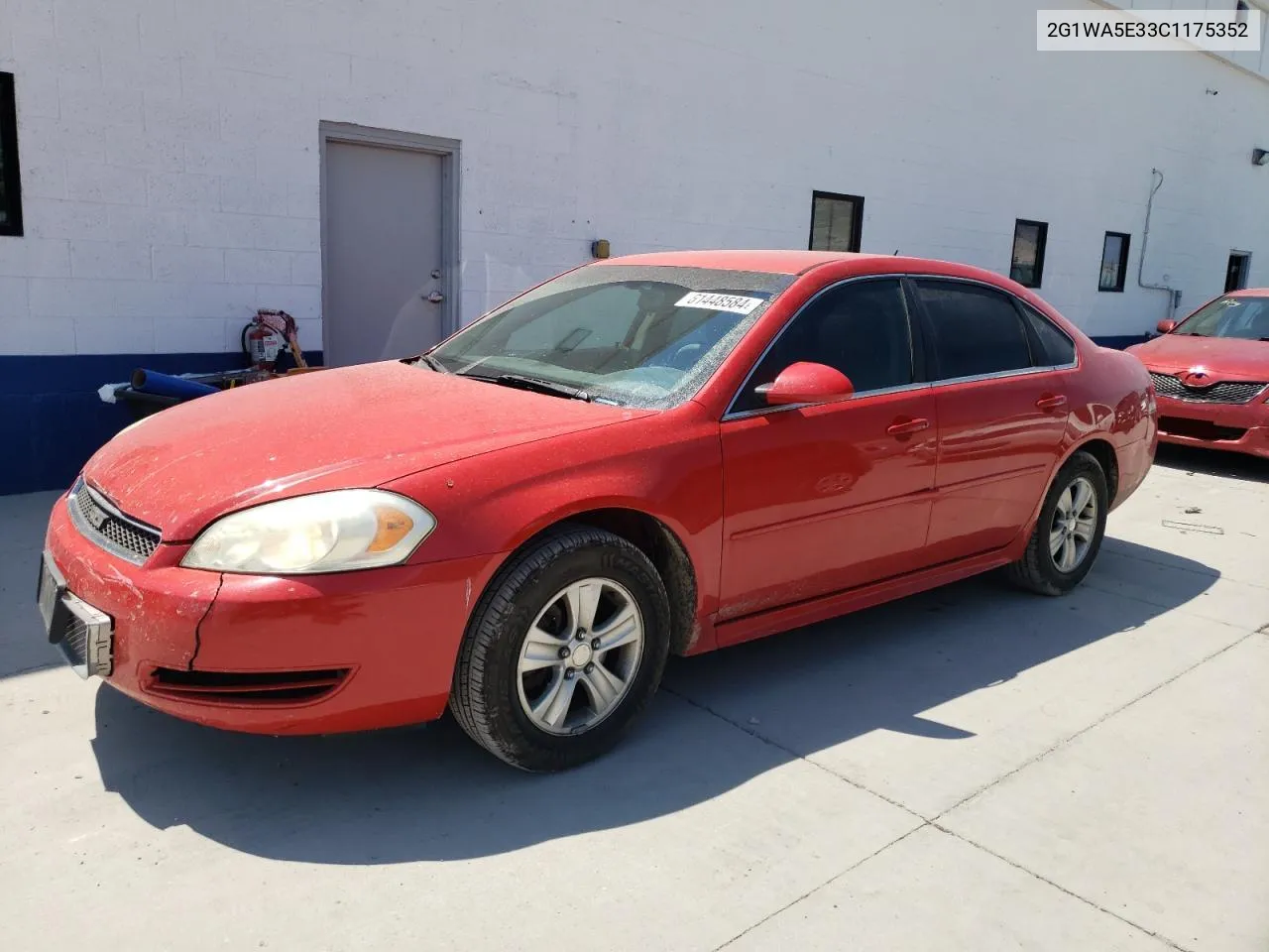 2012 Chevrolet Impala Ls VIN: 2G1WA5E33C1175352 Lot: 61448584