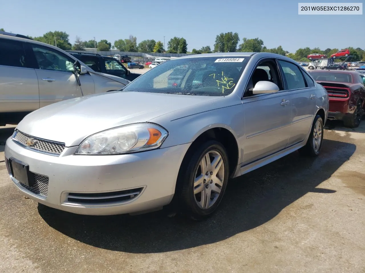 2012 Chevrolet Impala Lt VIN: 2G1WG5E3XC1286270 Lot: 61488064