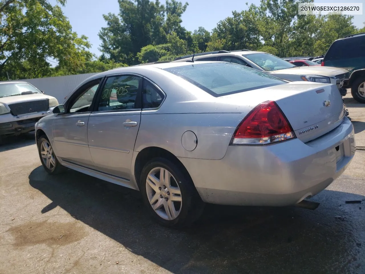 2012 Chevrolet Impala Lt VIN: 2G1WG5E3XC1286270 Lot: 61488064