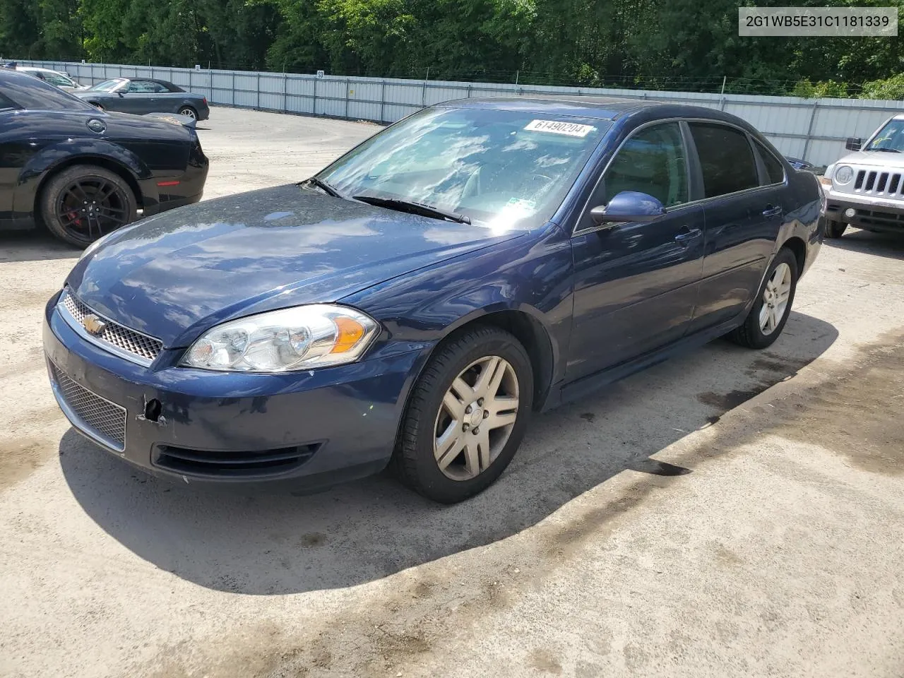 2012 Chevrolet Impala Lt VIN: 2G1WB5E31C1181339 Lot: 61490204