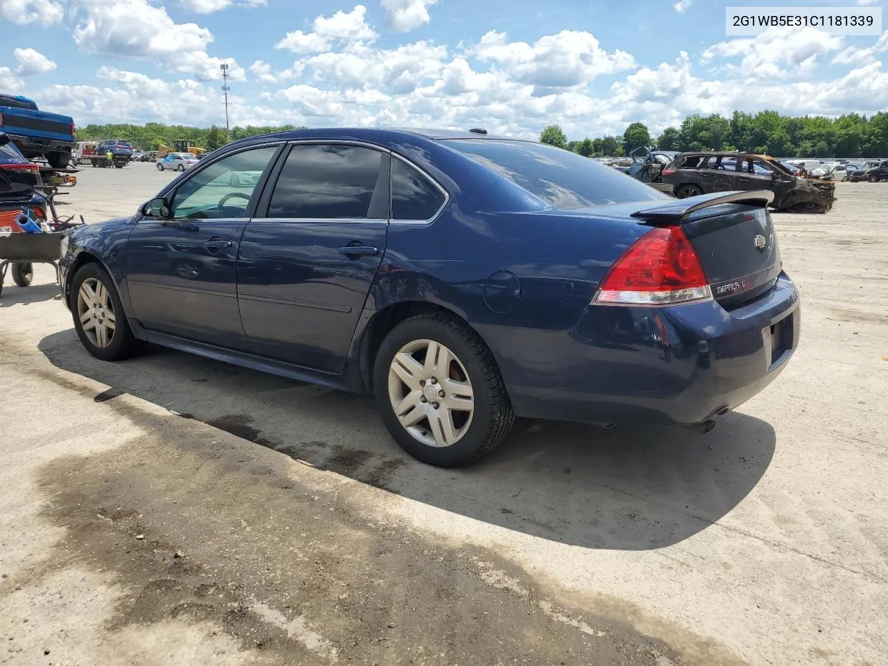 2G1WB5E31C1181339 2012 Chevrolet Impala Lt