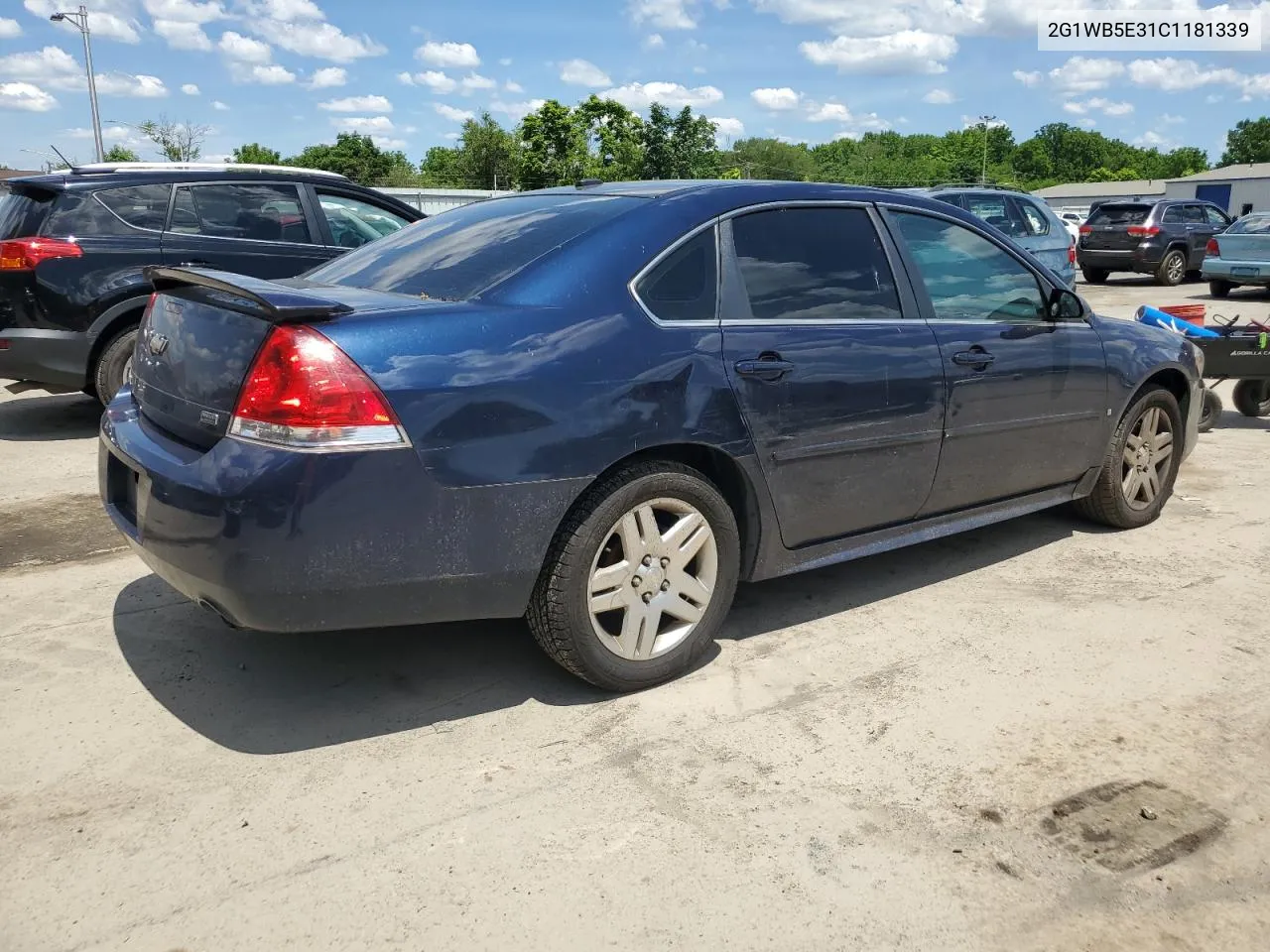 2012 Chevrolet Impala Lt VIN: 2G1WB5E31C1181339 Lot: 61490204