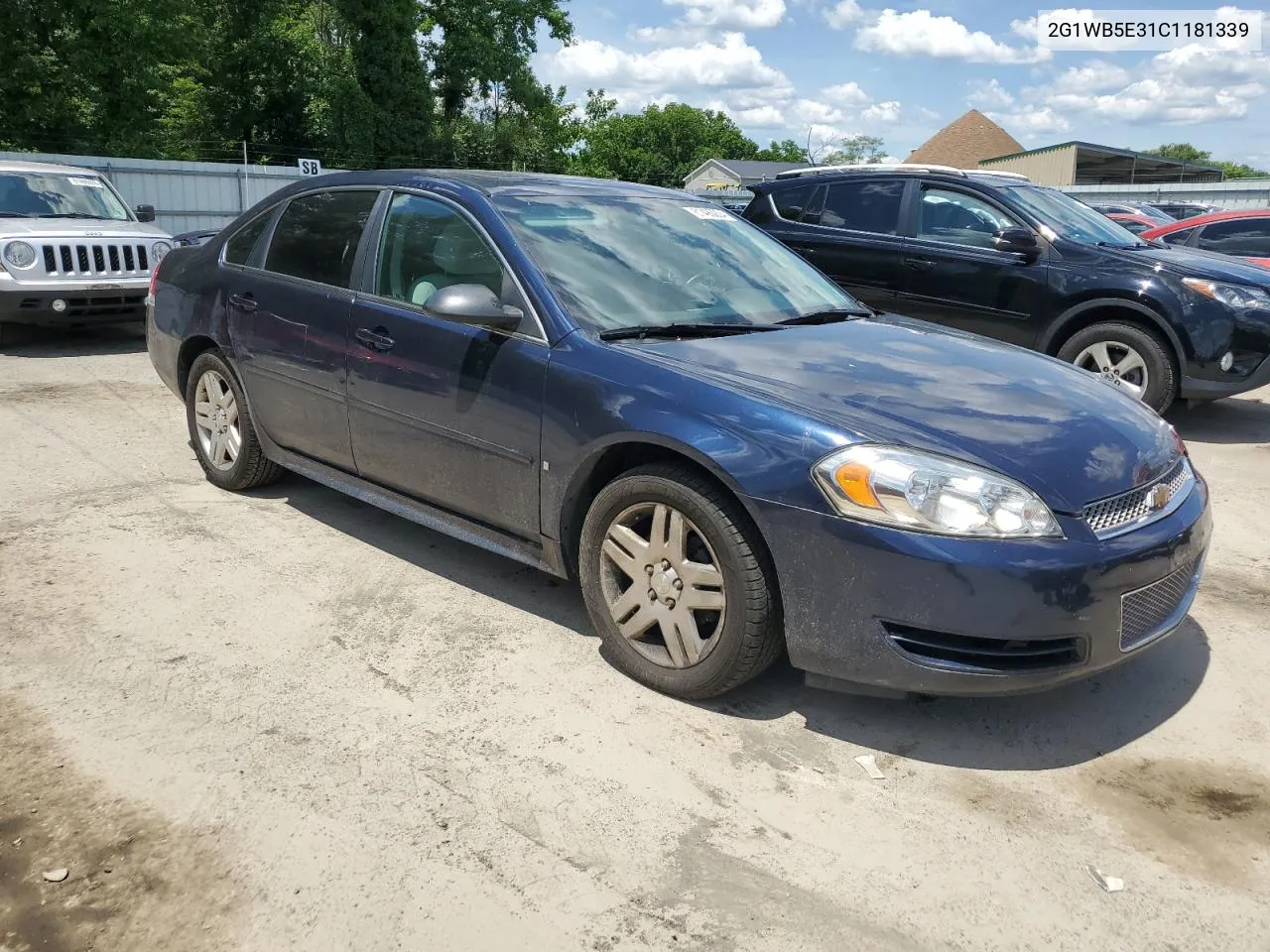 2012 Chevrolet Impala Lt VIN: 2G1WB5E31C1181339 Lot: 61490204