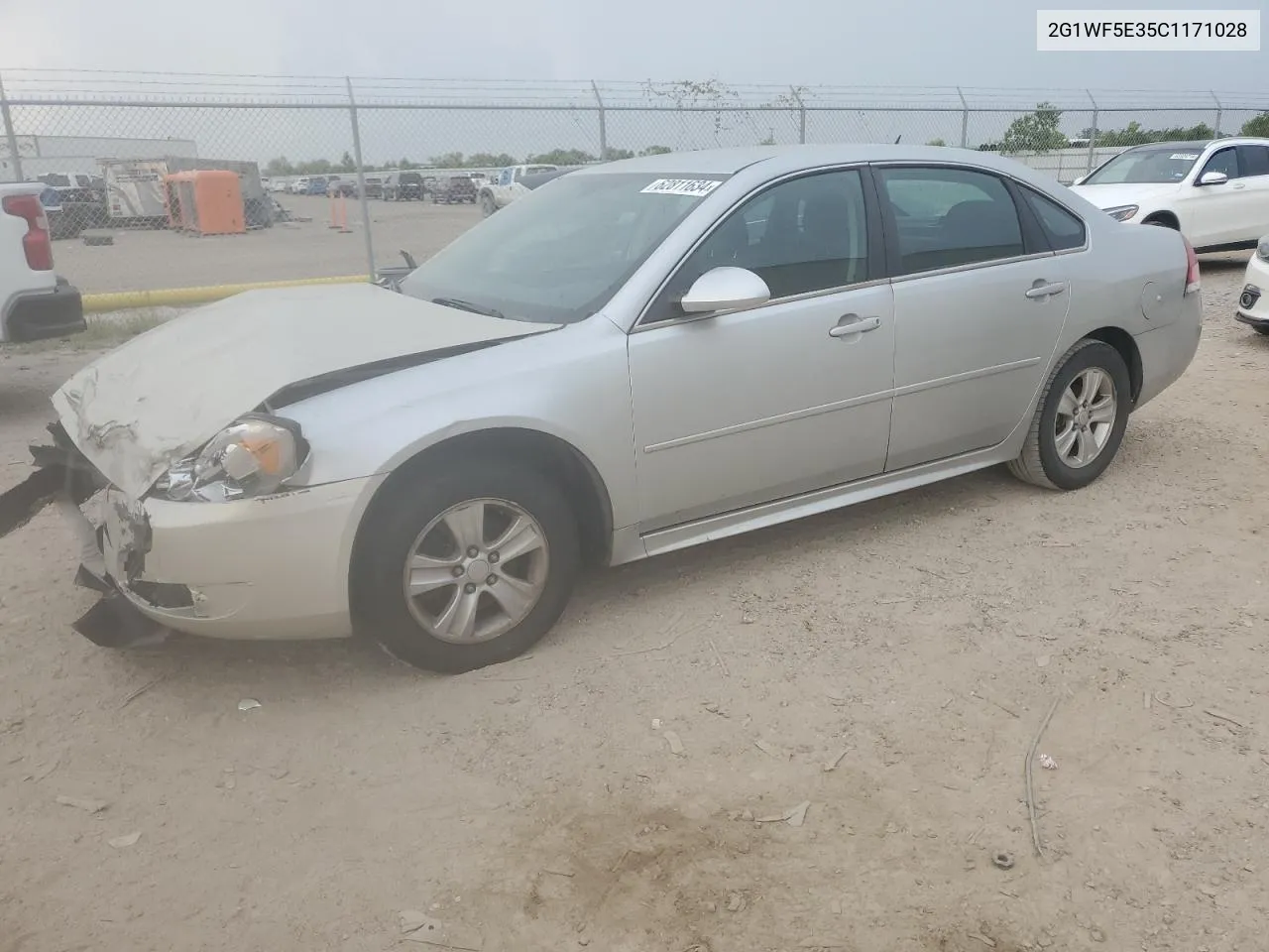 2012 Chevrolet Impala Ls VIN: 2G1WF5E35C1171028 Lot: 62811634