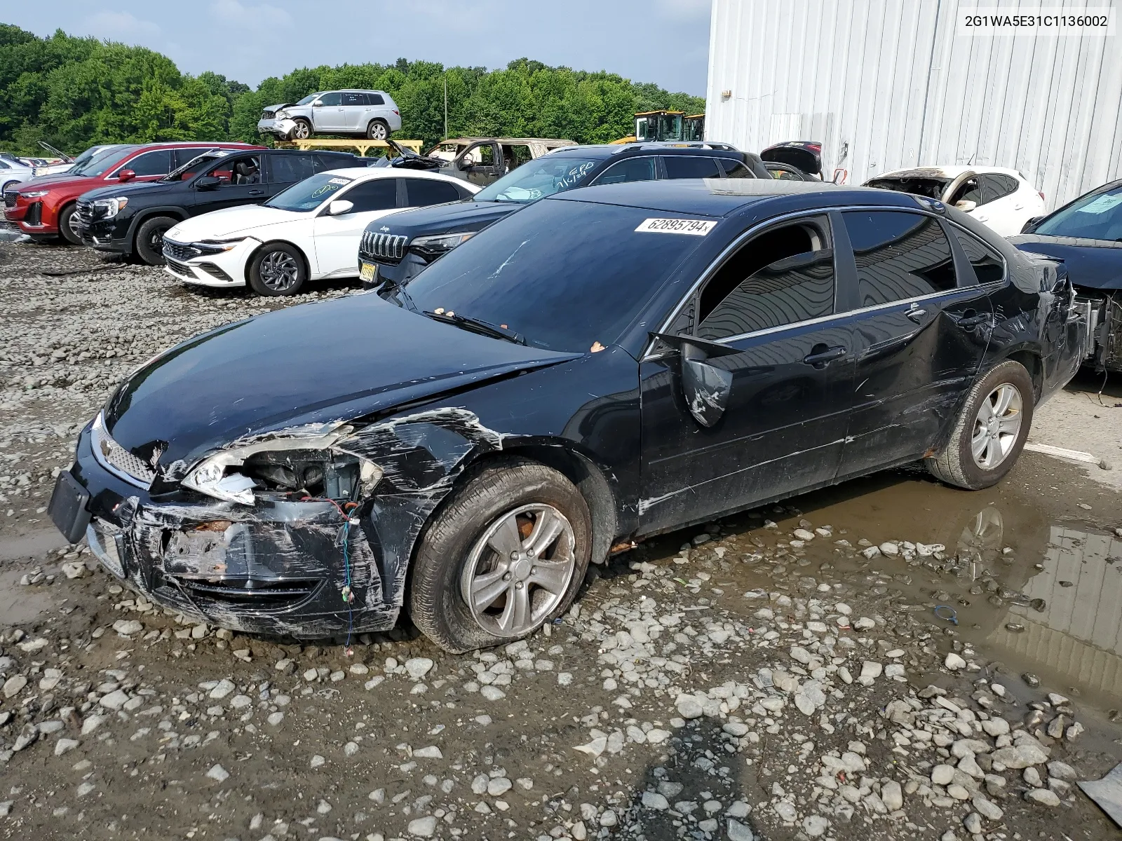 2012 Chevrolet Impala Ls VIN: 2G1WA5E31C1136002 Lot: 62895794