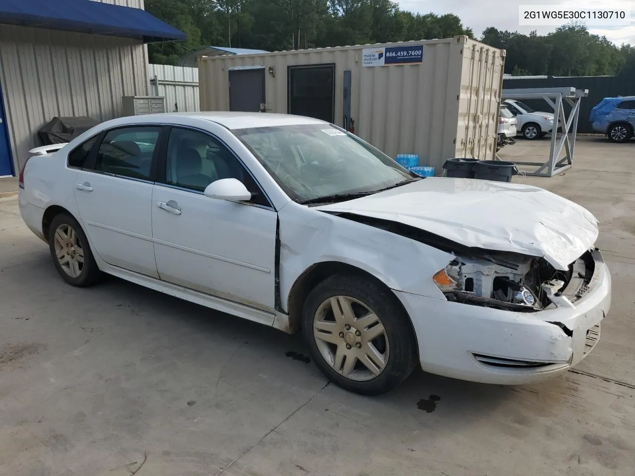 2012 Chevrolet Impala Lt VIN: 2G1WG5E30C1130710 Lot: 63624544