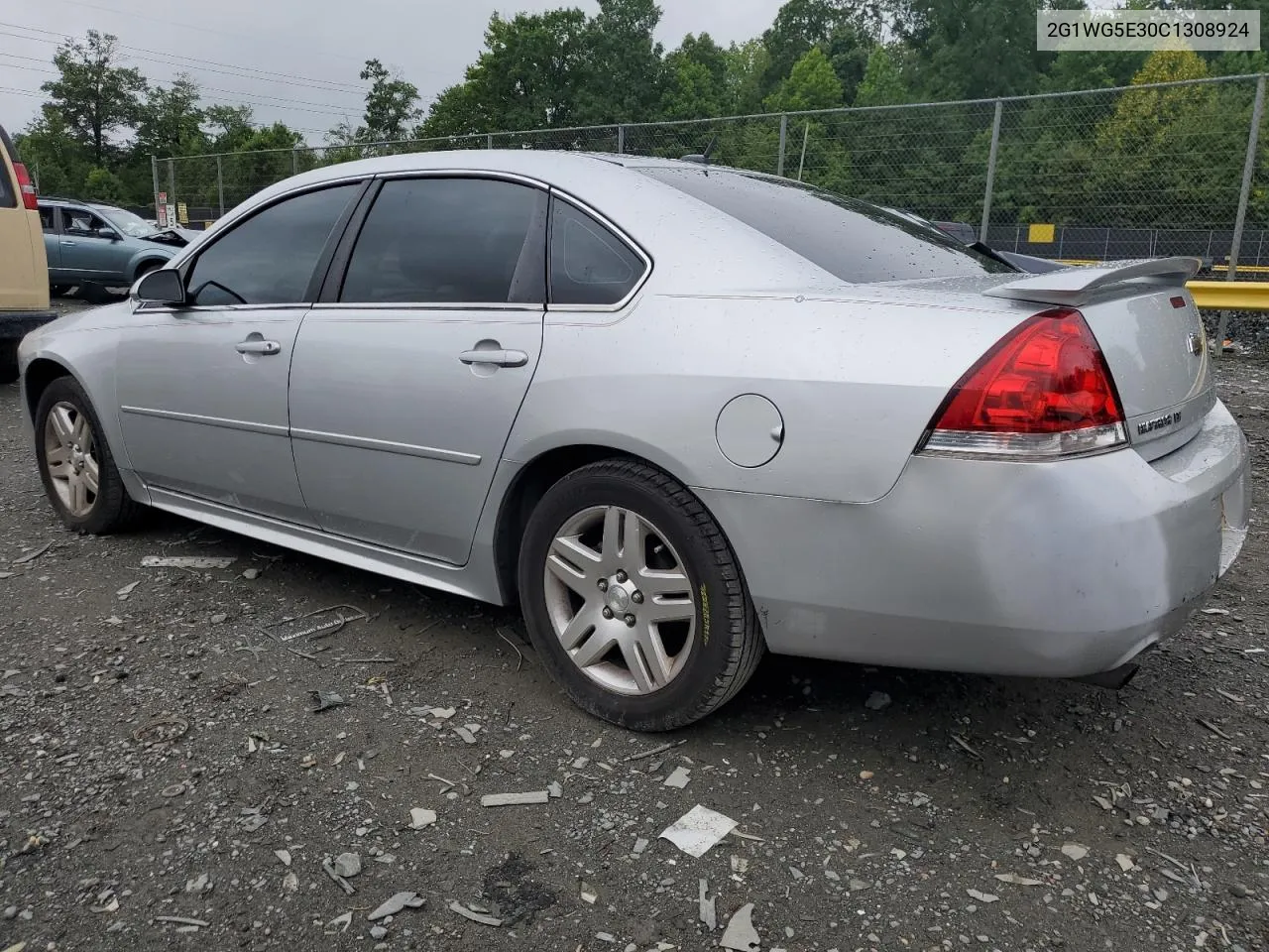 2012 Chevrolet Impala Lt VIN: 2G1WG5E30C1308924 Lot: 64374844