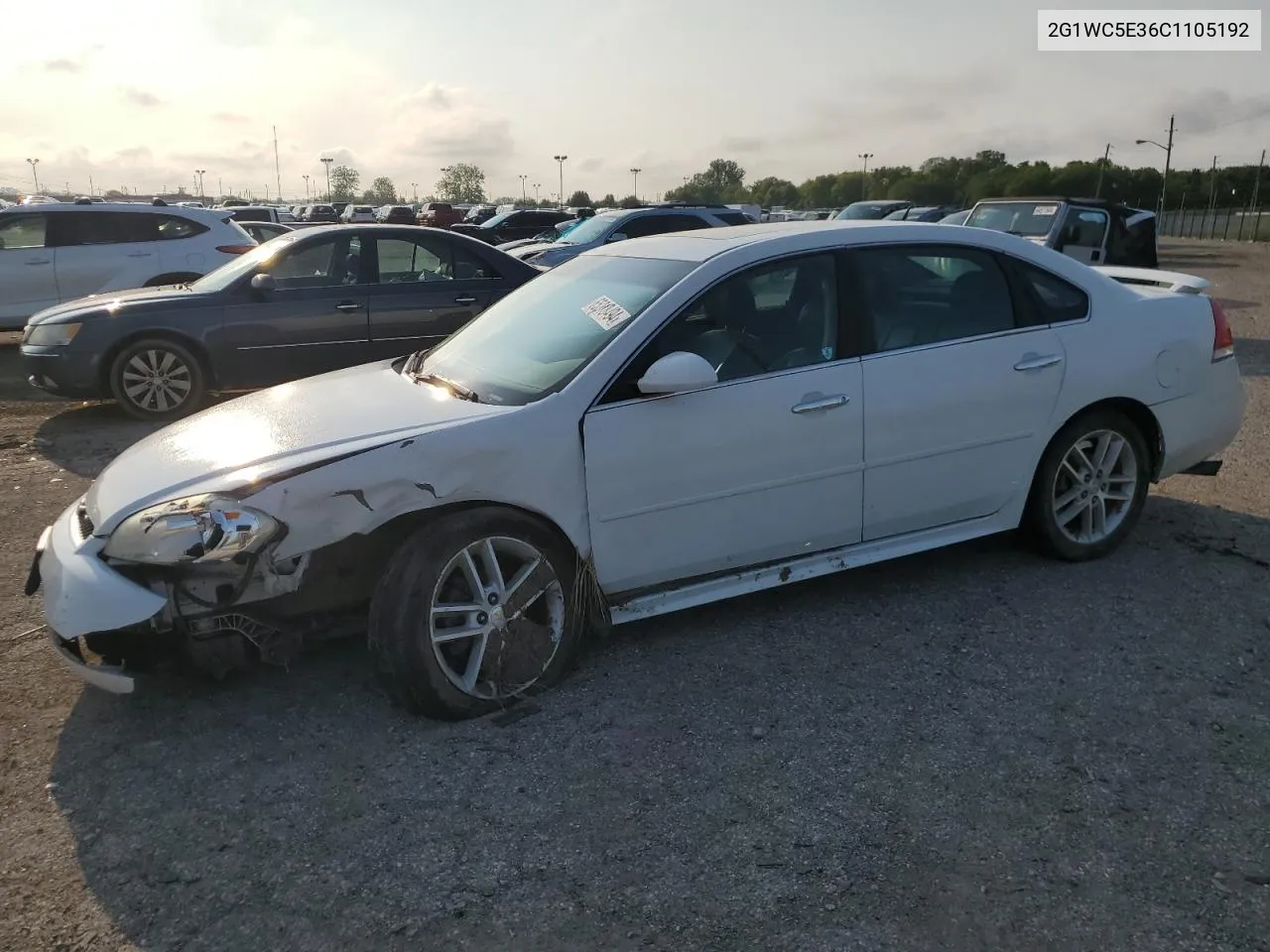 2012 Chevrolet Impala Ltz VIN: 2G1WC5E36C1105192 Lot: 65218494