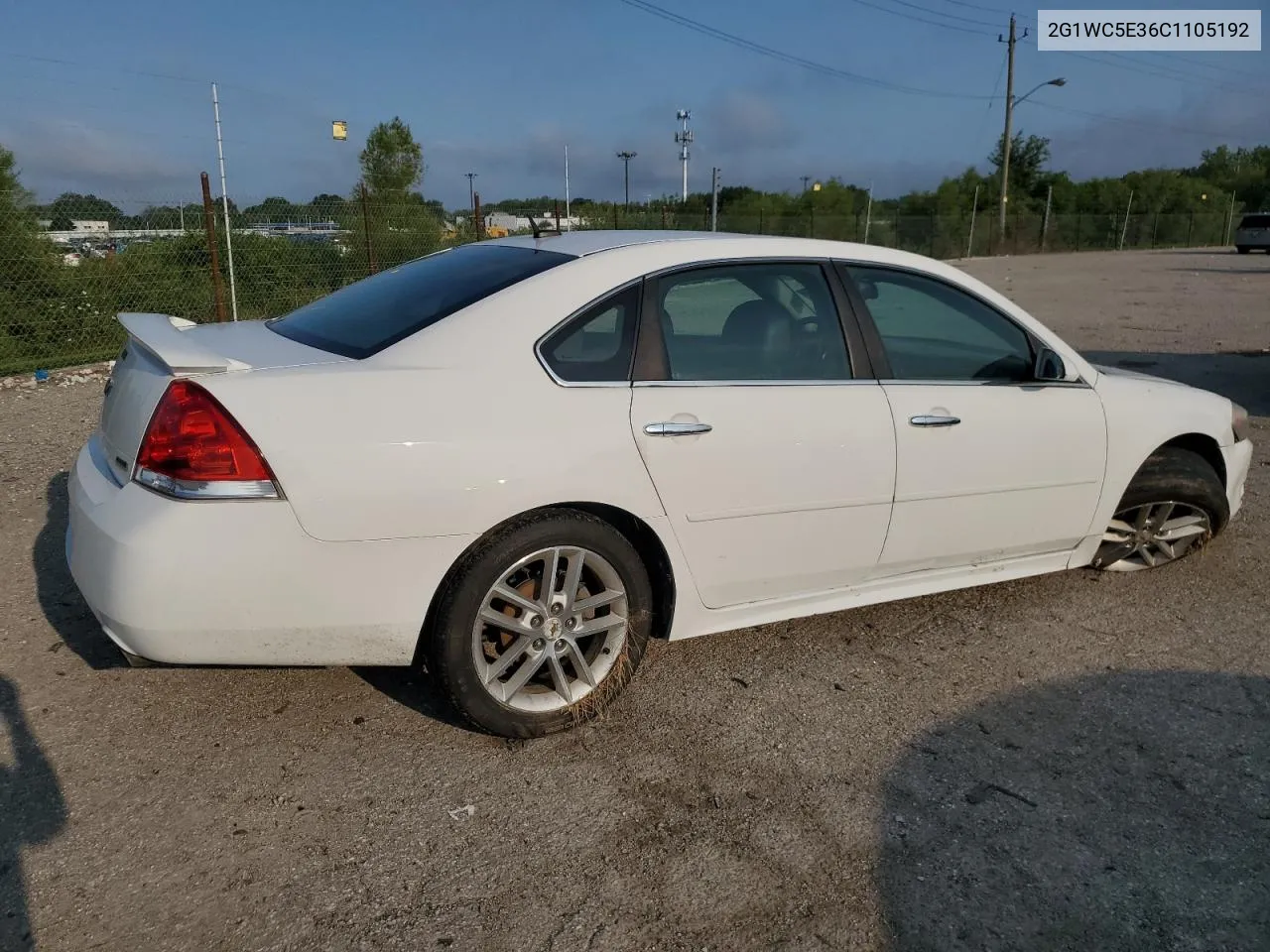 2012 Chevrolet Impala Ltz VIN: 2G1WC5E36C1105192 Lot: 65218494