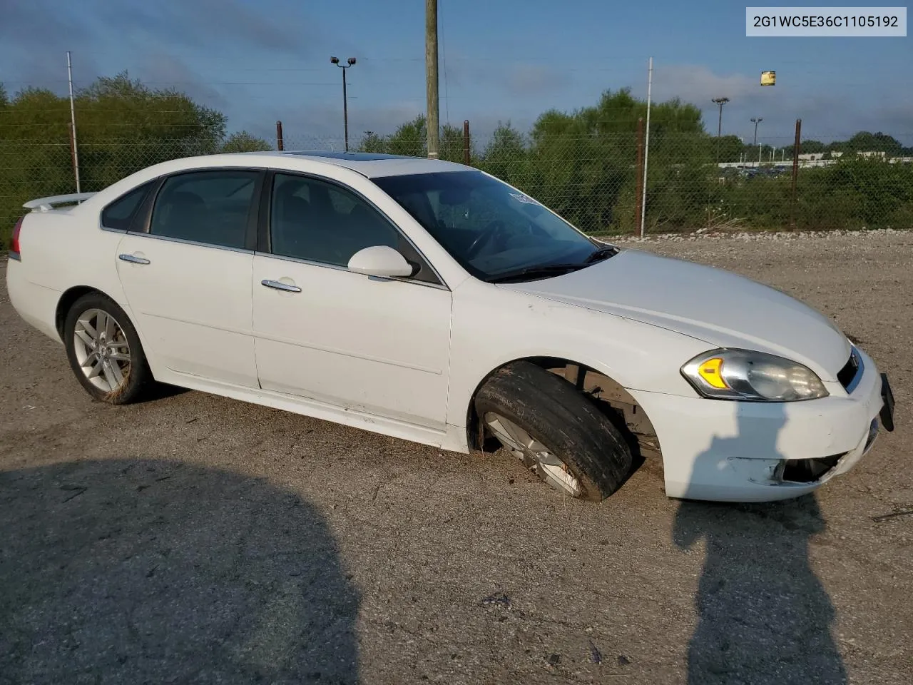 2012 Chevrolet Impala Ltz VIN: 2G1WC5E36C1105192 Lot: 65218494