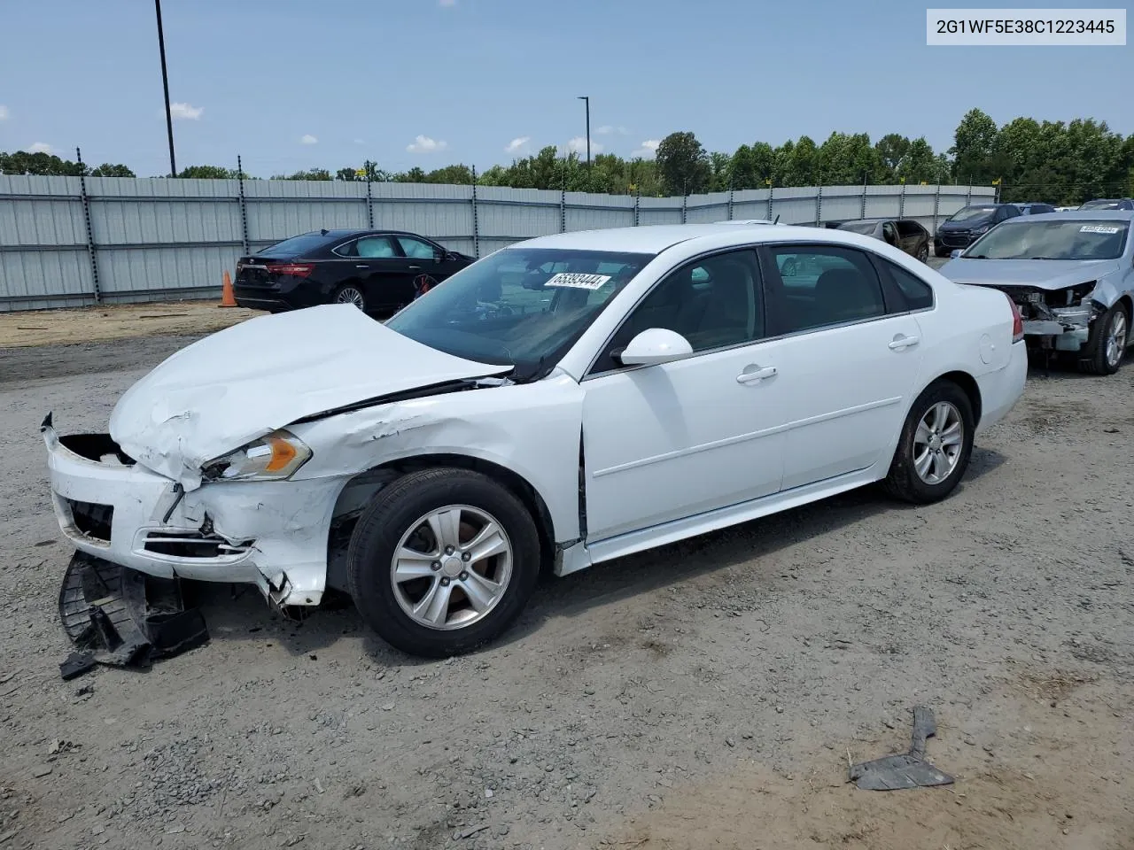 2012 Chevrolet Impala Ls VIN: 2G1WF5E38C1223445 Lot: 65393444