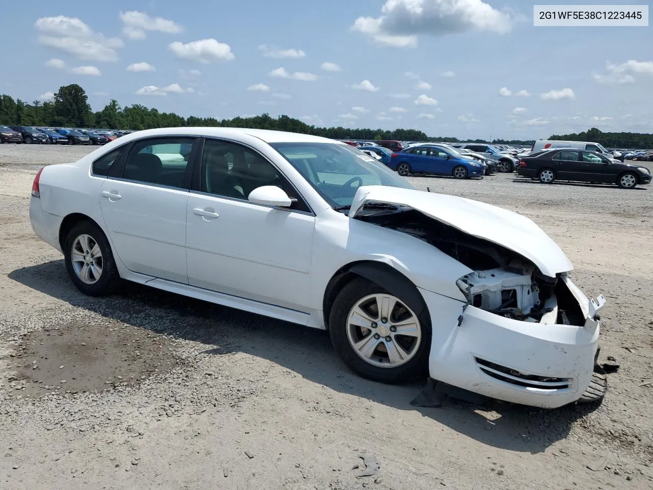 2012 Chevrolet Impala Ls VIN: 2G1WF5E38C1223445 Lot: 65393444