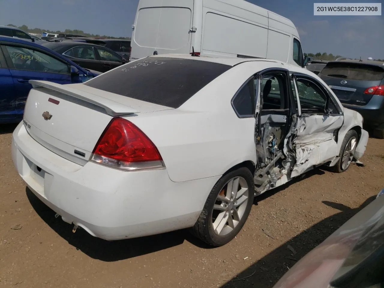 2012 Chevrolet Impala Ltz VIN: 2G1WC5E38C1227908 Lot: 65834324