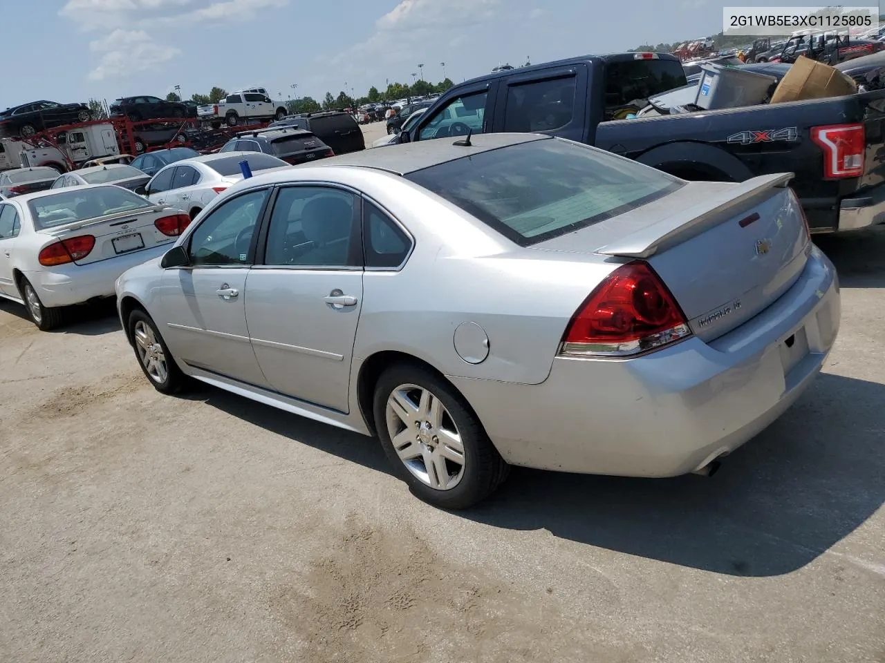 2G1WB5E3XC1125805 2012 Chevrolet Impala Lt