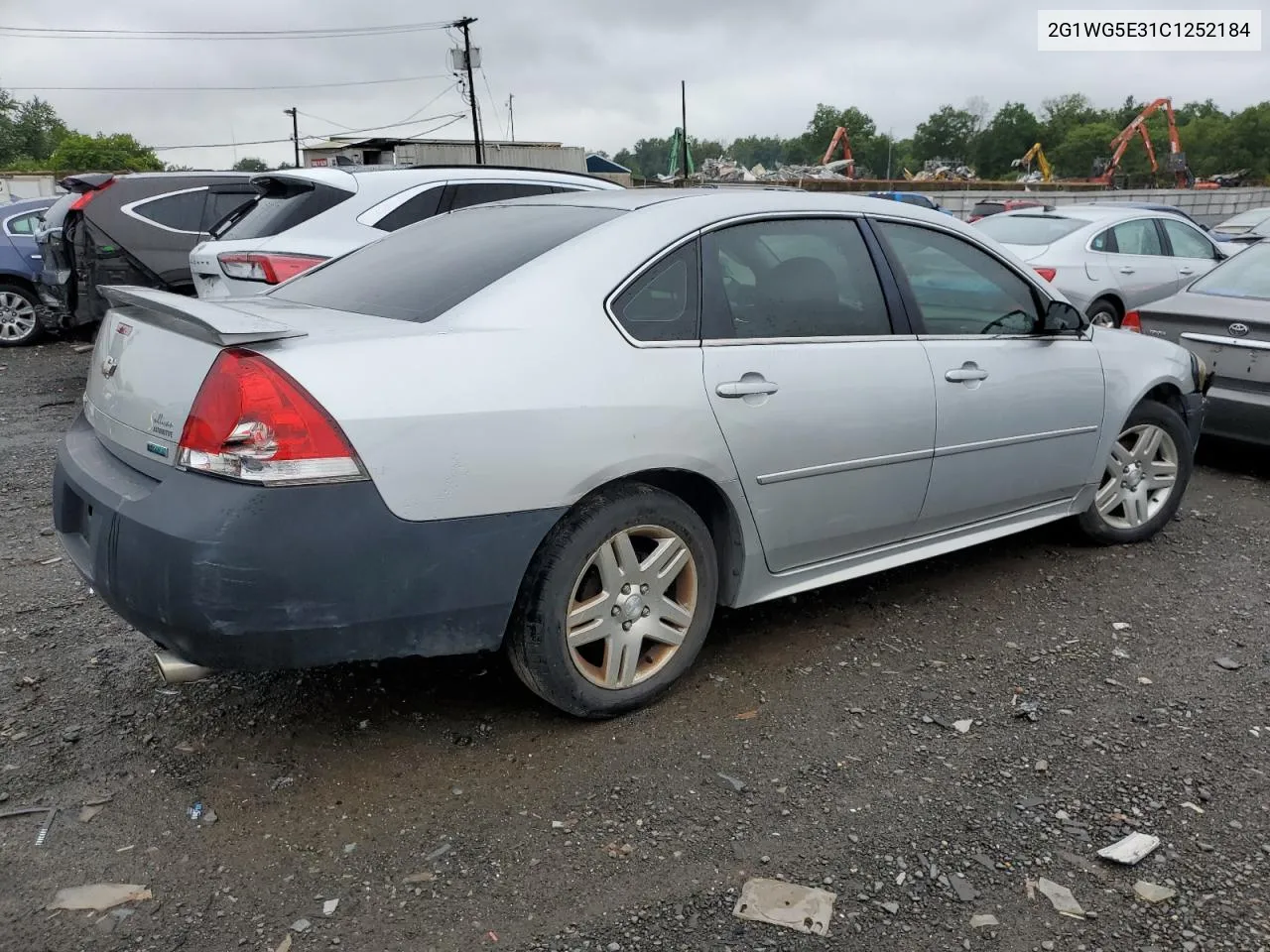 2012 Chevrolet Impala Lt VIN: 2G1WG5E31C1252184 Lot: 66250404