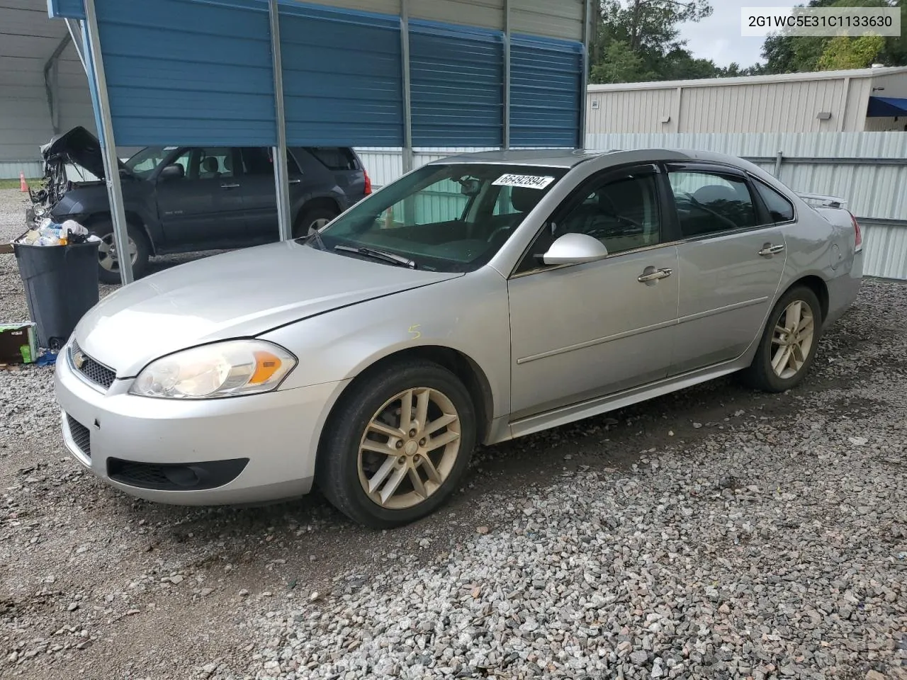 2012 Chevrolet Impala Ltz VIN: 2G1WC5E31C1133630 Lot: 66492894