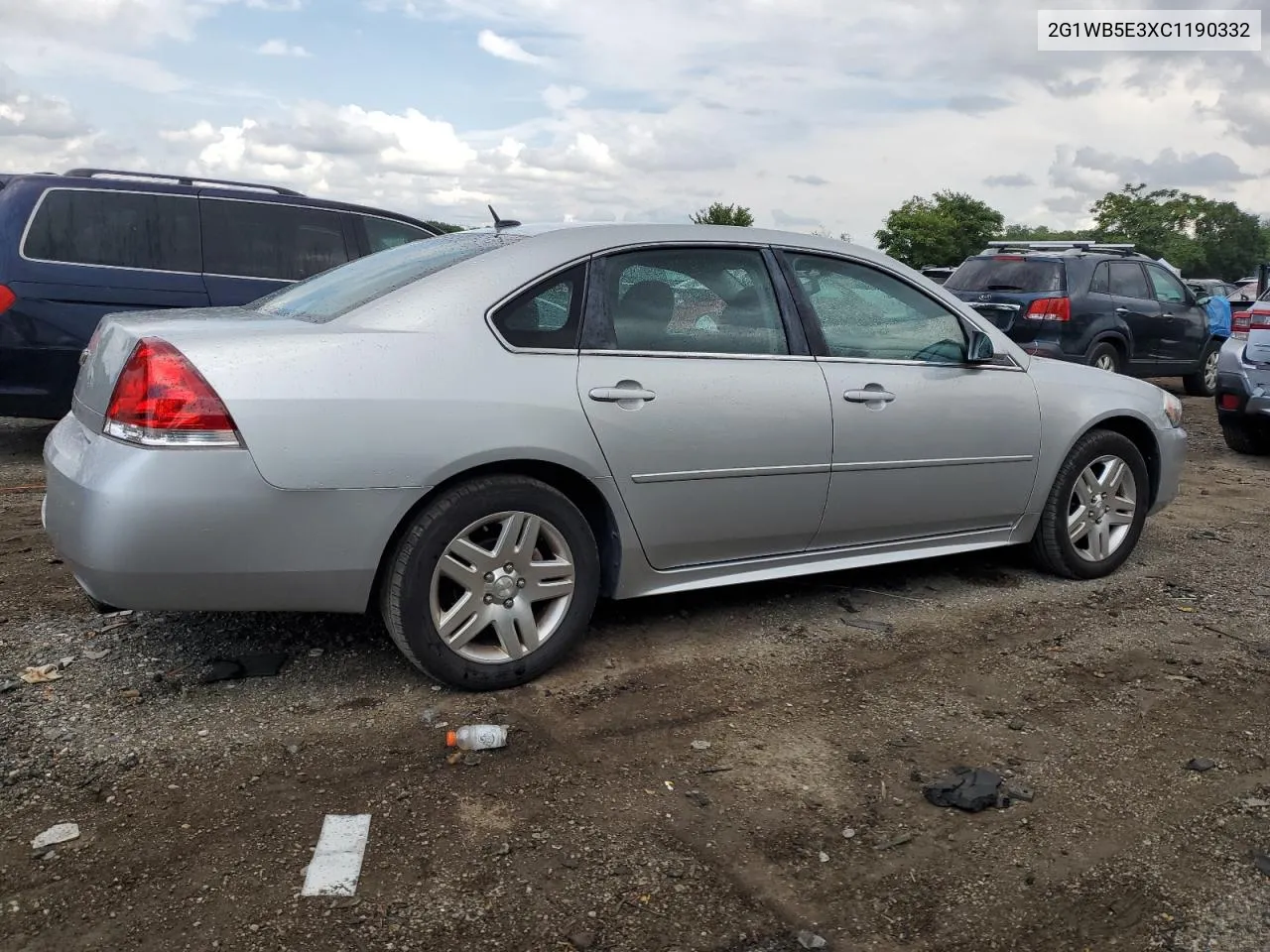 2012 Chevrolet Impala Lt VIN: 2G1WB5E3XC1190332 Lot: 66660174