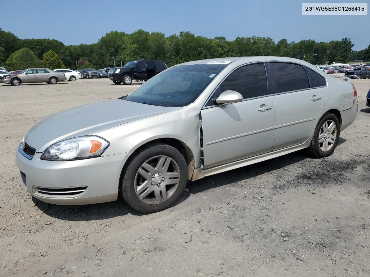 2012 Chevrolet Impala Lt VIN: 2G1WG5E38C1268415 Lot: 66789064