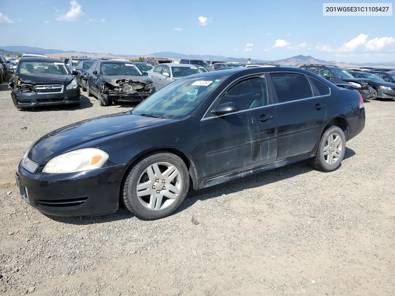 2012 Chevrolet Impala Lt VIN: 2G1WG5E31C1105427 Lot: 67143264