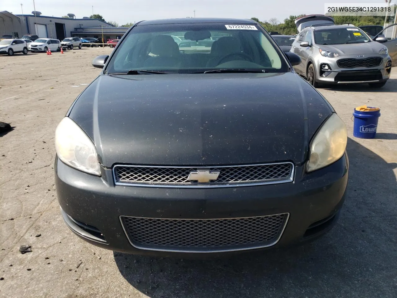 2012 Chevrolet Impala Lt VIN: 2G1WG5E34C1291318 Lot: 67224534