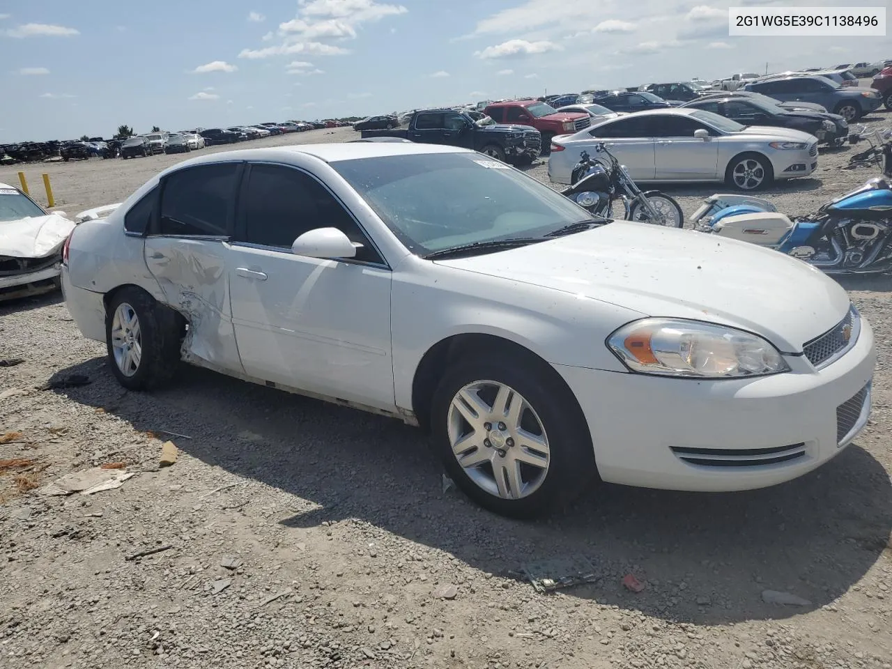 2012 Chevrolet Impala Lt VIN: 2G1WG5E39C1138496 Lot: 67348544