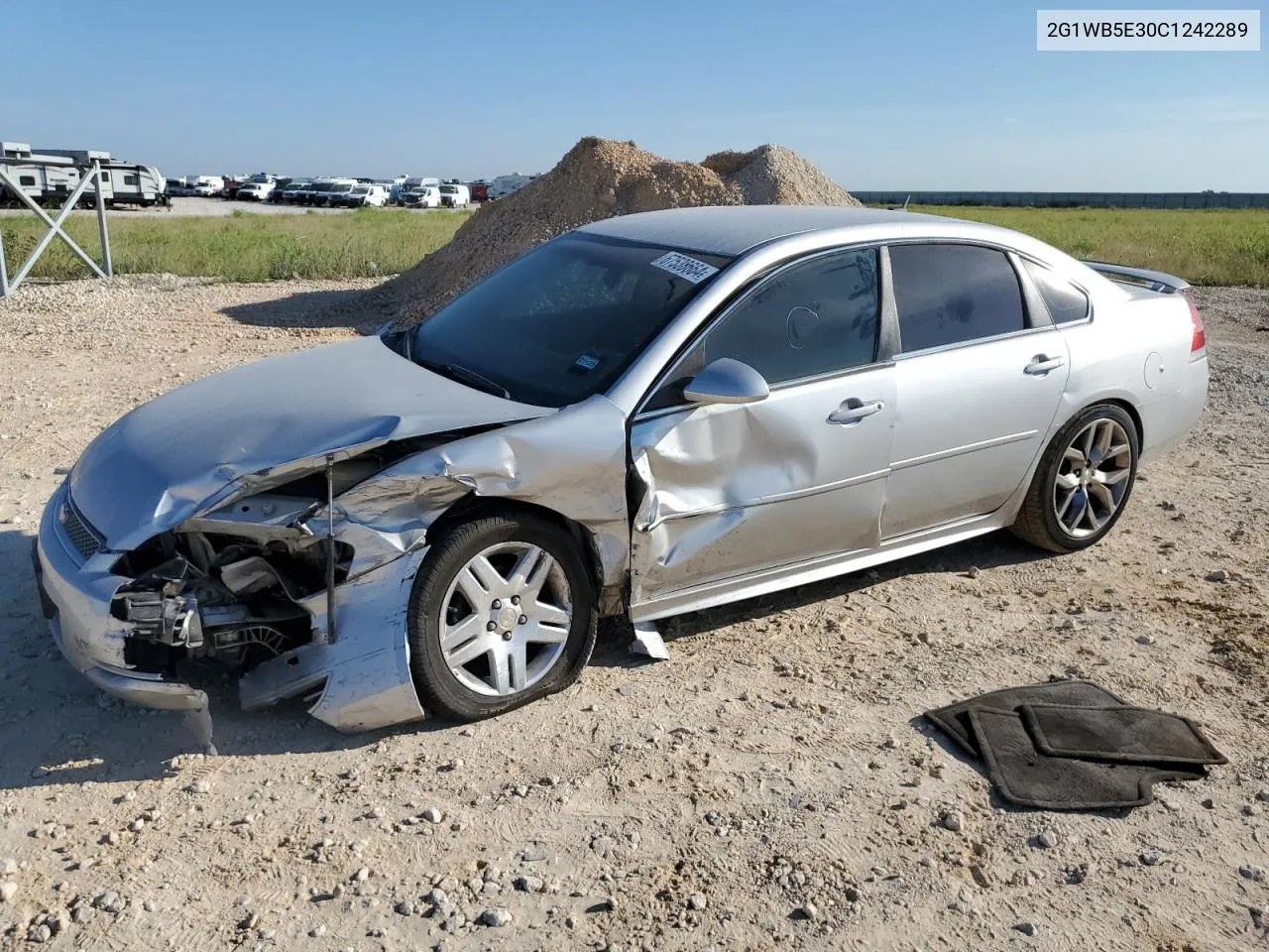 2012 Chevrolet Impala Lt VIN: 2G1WB5E30C1242289 Lot: 67538664