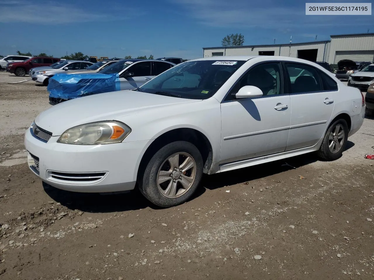 2012 Chevrolet Impala Ls VIN: 2G1WF5E36C1174195 Lot: 67596484