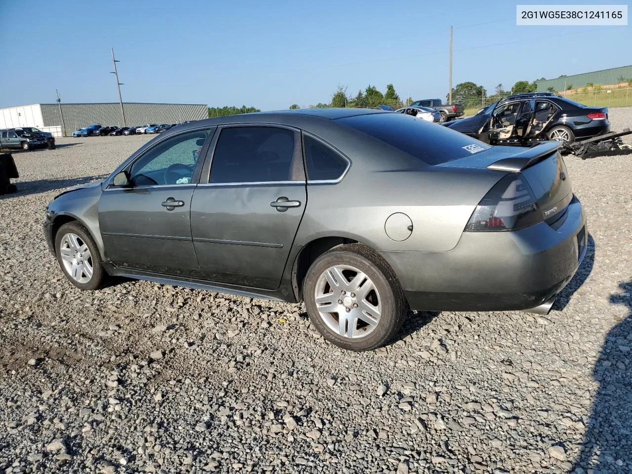 2012 Chevrolet Impala Lt VIN: 2G1WG5E38C1241165 Lot: 68159464