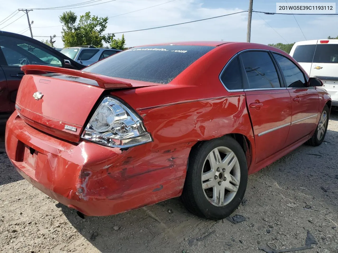 2012 Chevrolet Impala Lt VIN: 2G1WG5E39C1193112 Lot: 68171494