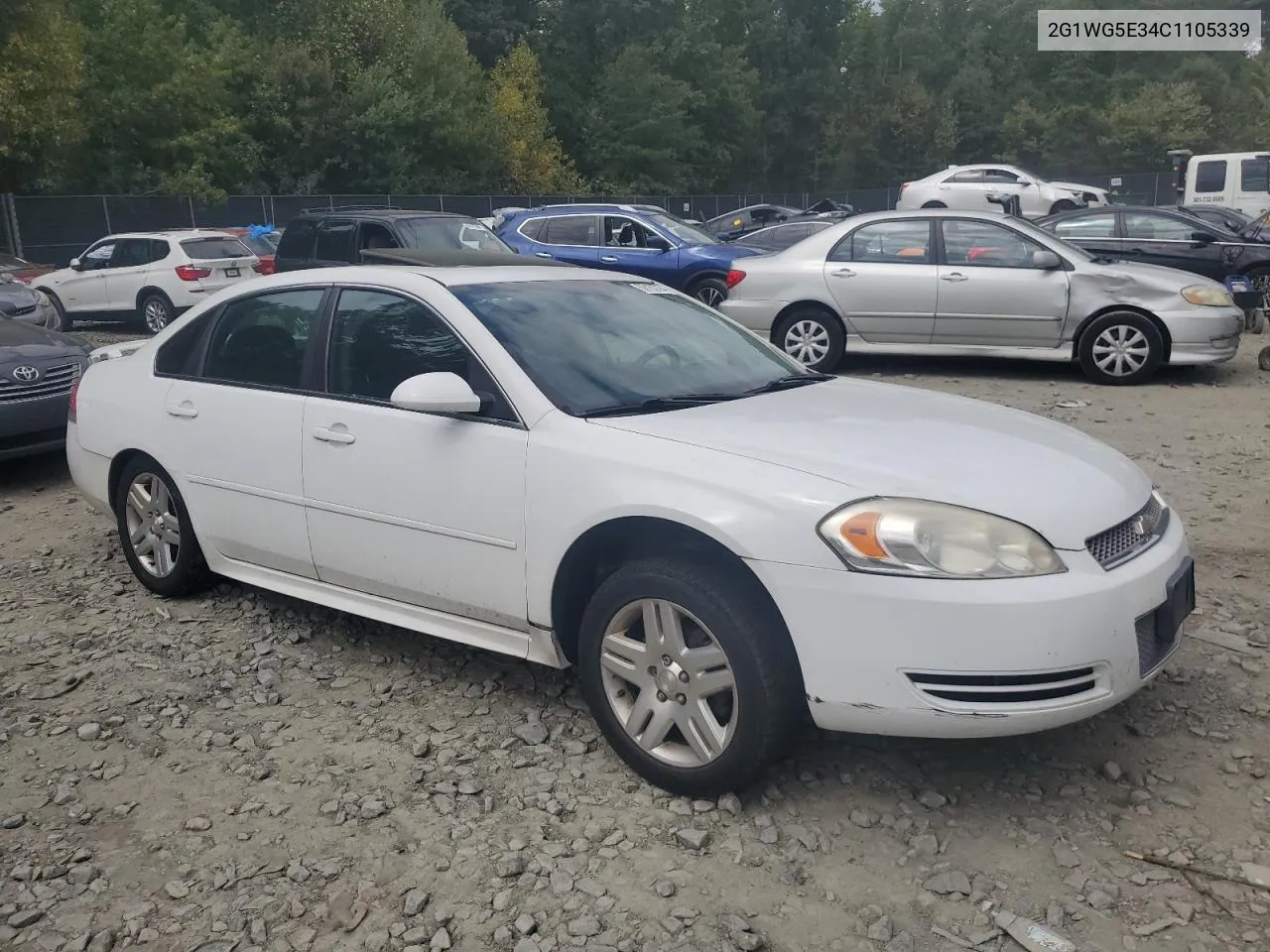 2G1WG5E34C1105339 2012 Chevrolet Impala Lt