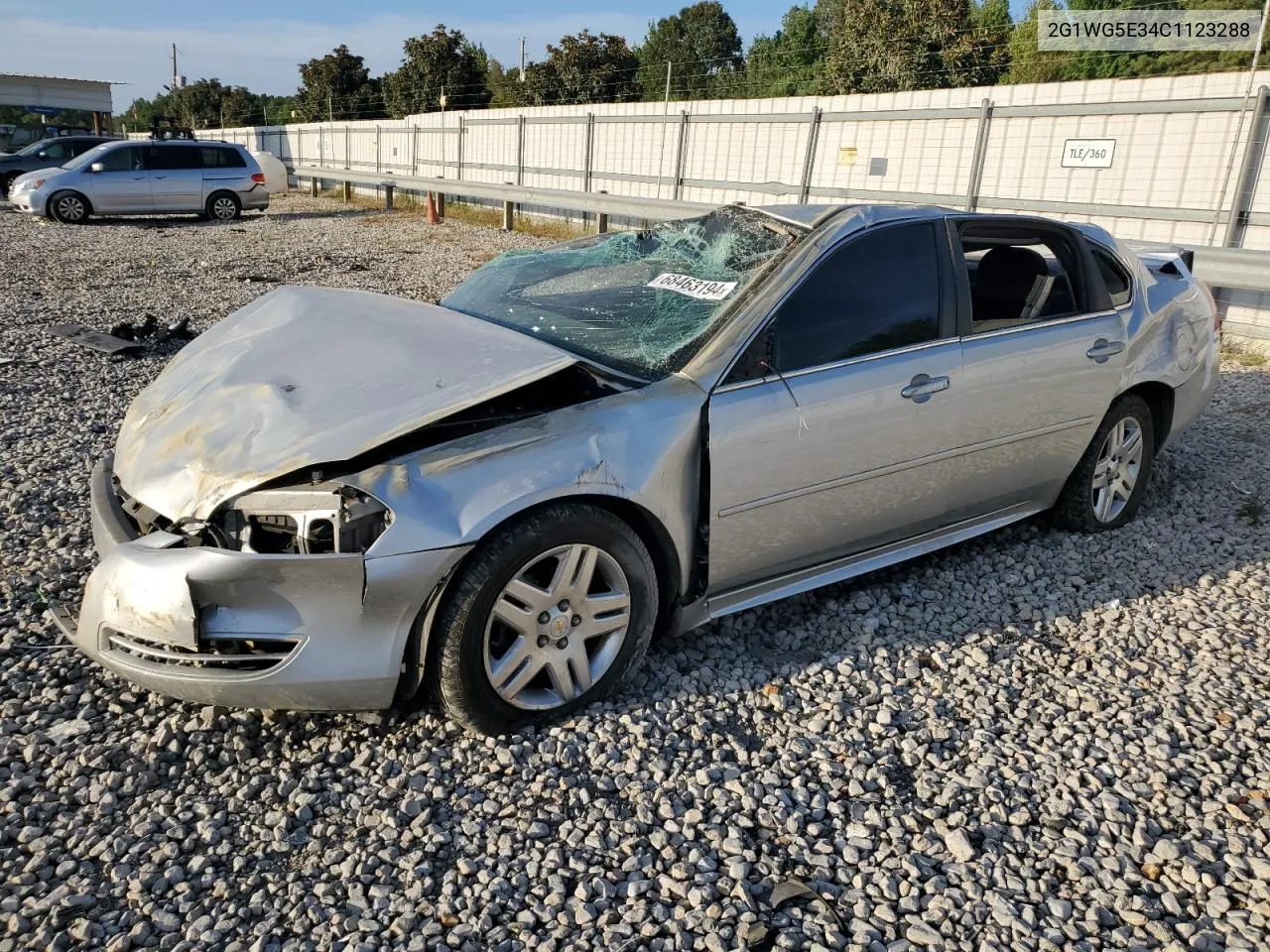 2012 Chevrolet Impala Lt VIN: 2G1WG5E34C1123288 Lot: 68463194