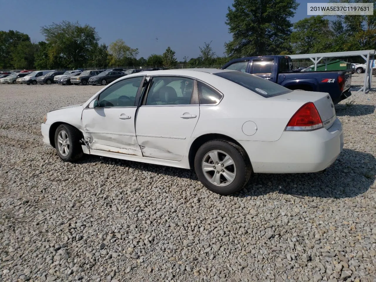 2012 Chevrolet Impala Ls VIN: 2G1WA5E37C1197631 Lot: 68628074