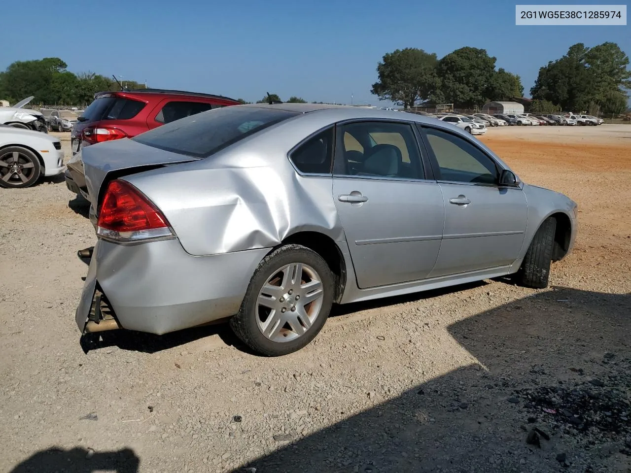 2012 Chevrolet Impala Lt VIN: 2G1WG5E38C1285974 Lot: 69094434