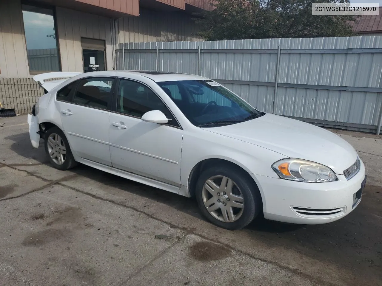 2G1WG5E32C1215970 2012 Chevrolet Impala Lt