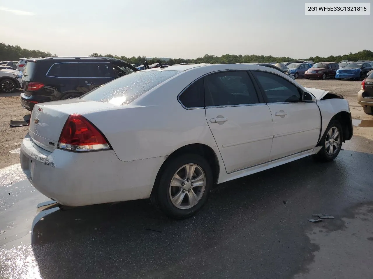 2012 Chevrolet Impala Ls VIN: 2G1WF5E33C1321816 Lot: 69382524