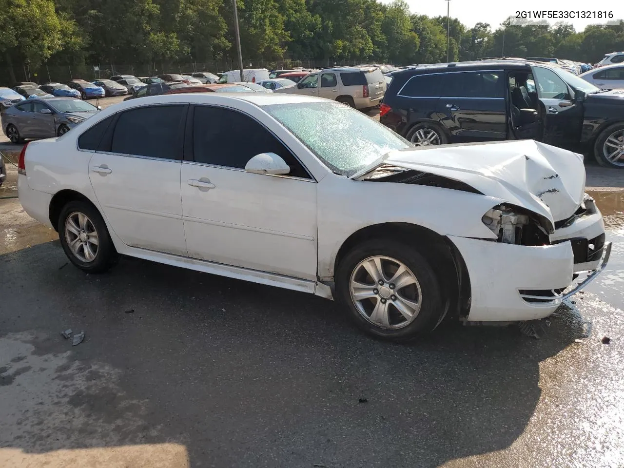 2012 Chevrolet Impala Ls VIN: 2G1WF5E33C1321816 Lot: 69382524