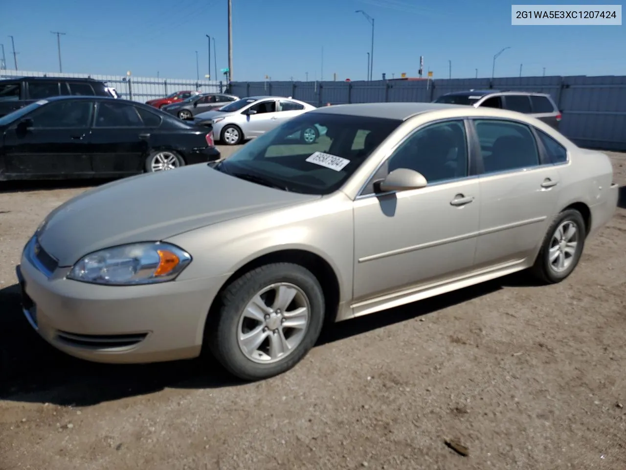 2G1WA5E3XC1207424 2012 Chevrolet Impala Ls