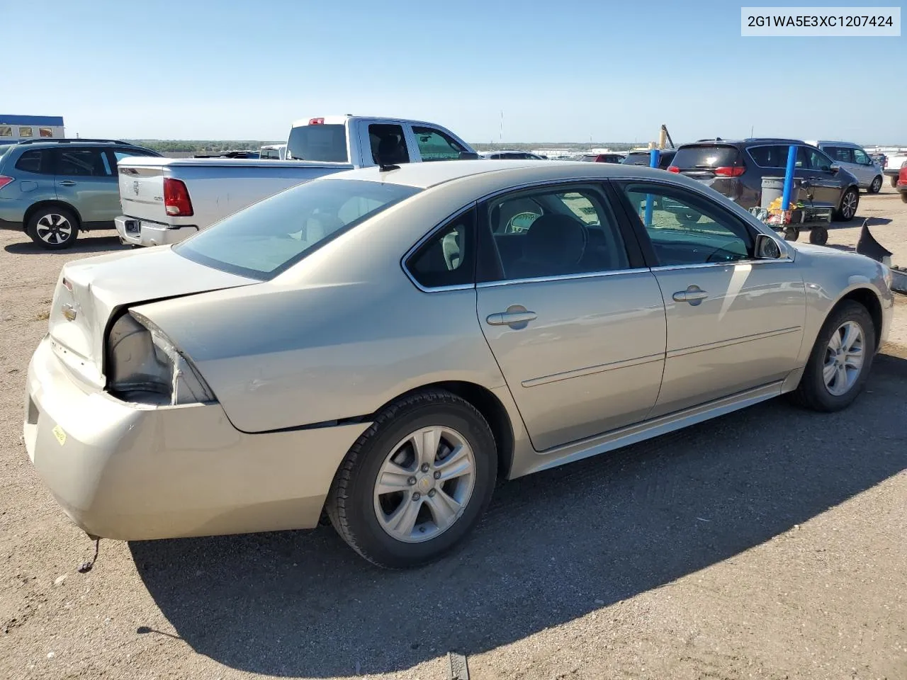 2G1WA5E3XC1207424 2012 Chevrolet Impala Ls