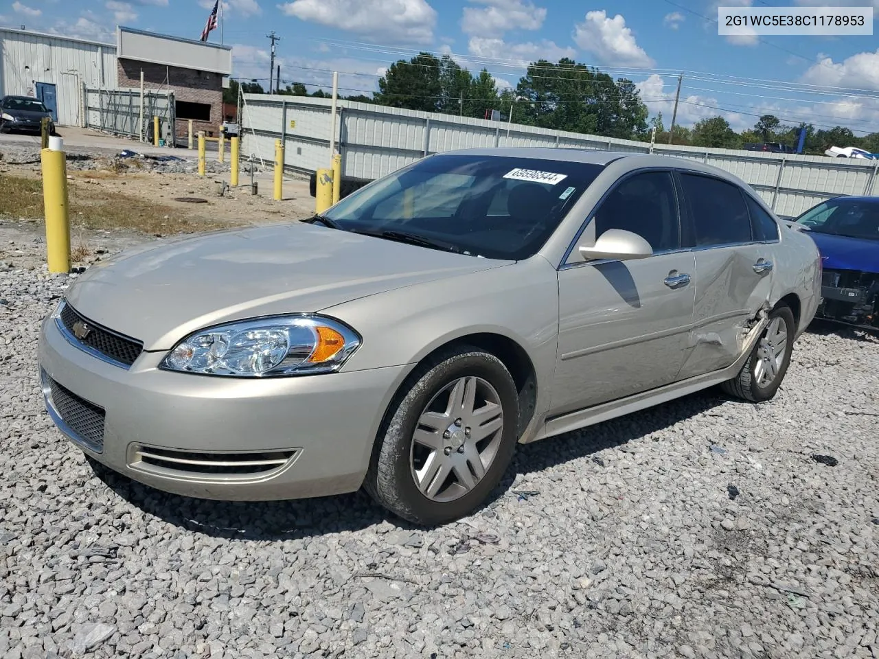 2012 Chevrolet Impala Ltz VIN: 2G1WC5E38C1178953 Lot: 69596544