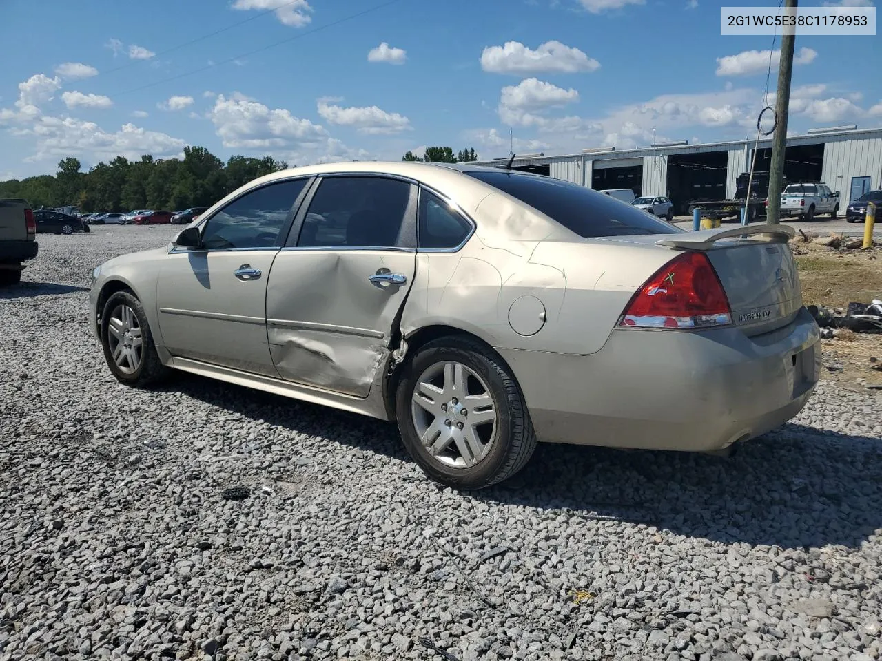 2012 Chevrolet Impala Ltz VIN: 2G1WC5E38C1178953 Lot: 69596544