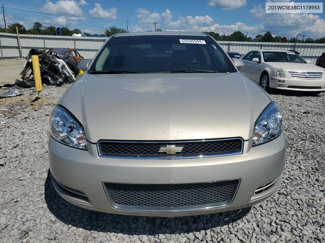 2012 Chevrolet Impala Ltz VIN: 2G1WC5E38C1178953 Lot: 69596544